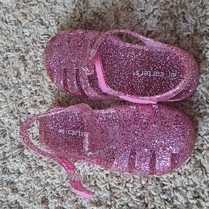 Glitter Jelly-Look Sandald